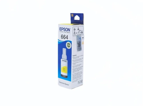Чернила Epson 664 C13T66444A желтые (оригинал)