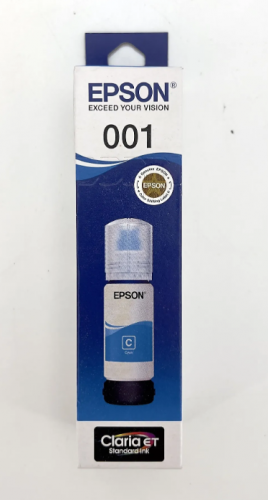 Чернила Epson 001 C13T03Y298 голубые (оригинал)