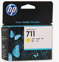 Картридж струйный HP 711 CZ132A желтый (оригинал)