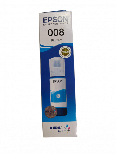 Чернила Epson 008 C13T06G298 голубые (оригинал)