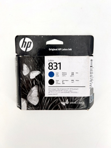 Печатающая головка CYAN/BLACK LATEX HP 831 CZ677A (оригинал)
