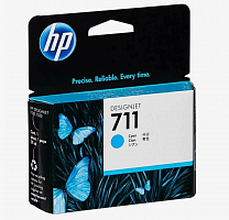 Картридж струйный HP 711 CZ130A голубой (оригинал)