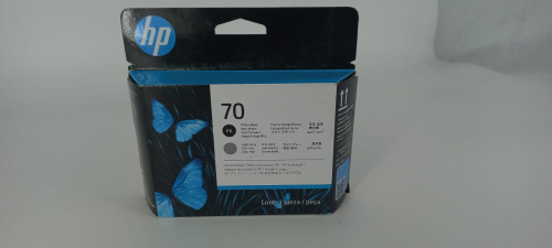 Печатающая головка HP 70 C9407A черная фото и светло-серая (оригинал)