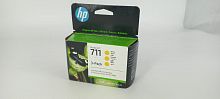 Картридж струйный HP 711 CZ136A желтый (оригинал)