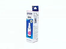 Чернила Epson 664 С13T66434A пурпурные (оригинал)
