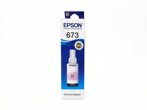 Чернила Epson T6736 С13T673698 светло-пурпурные (оригинал)