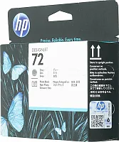 Печатающая головка HP 72 серая и черная фото C9380A оригинал