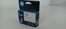 Картридж струйный HP 712 3ED69A желтый (оригинал)