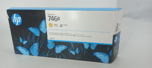 Картридж струйный HP 746 P2V79A / 3WX38A жёлтый (оригинал)